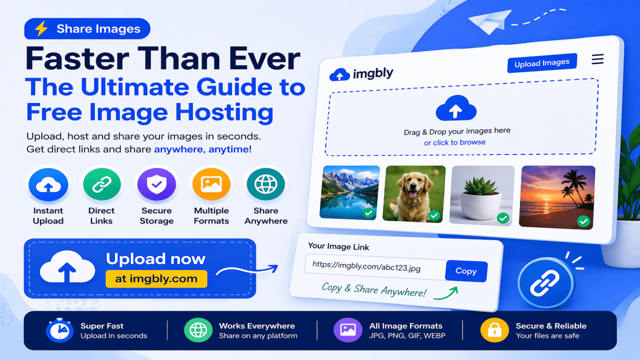 Share Images Faster Than Ever: The Ultimate Guide to Free Image Hosting