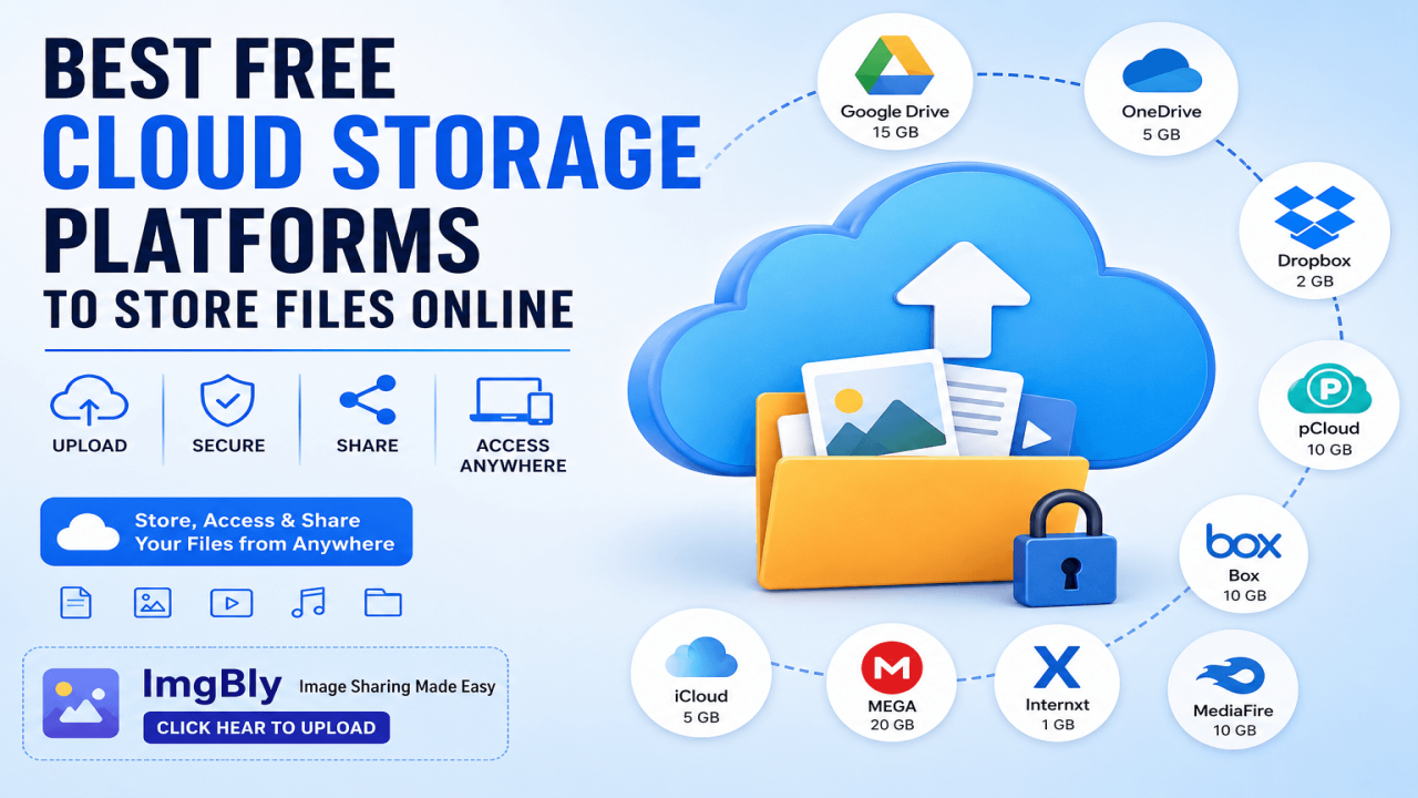 Best Free Cloud Storage Platforms to Store Files Online